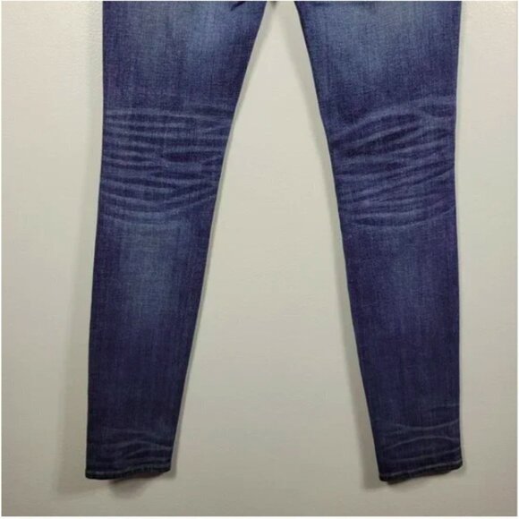 3x1 Women Blue Low Rise Skinny Denim Jeans Size 24 - Picture 6 of 10